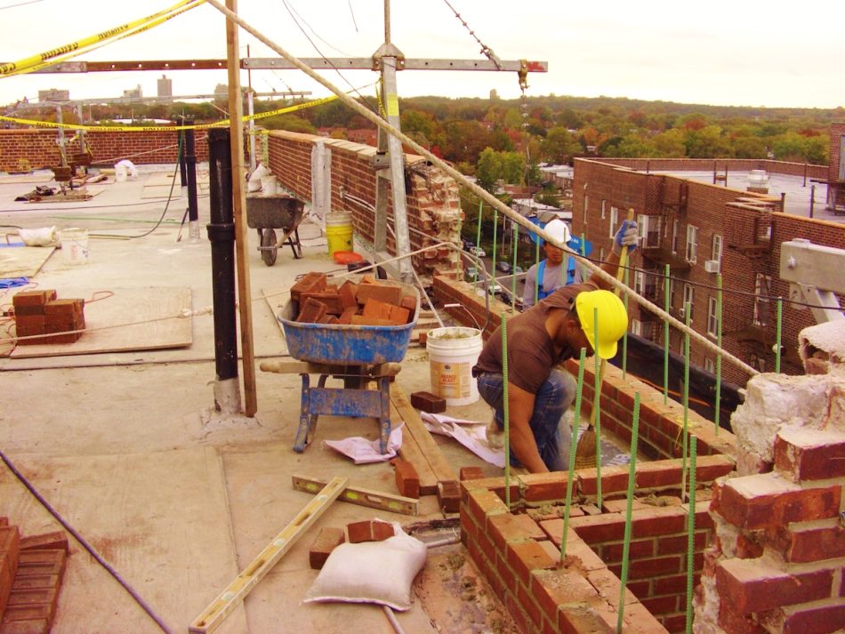 Parapet Construction Inspection